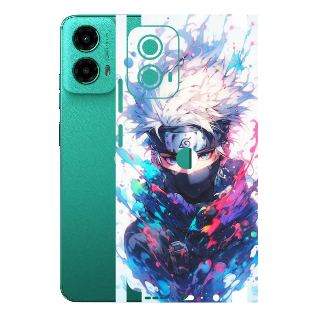 Motorola Phone Skins (All Models) - Naruto Face Mask - Matte Finish (M-03) Motorola Moto G45 (5G)