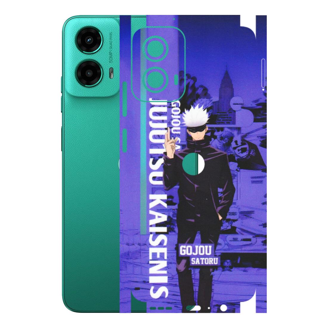 Motorola Phone Skins (All Models) - Jujutsu Kaisen Gojo - Matte Finish (M-05) Motorola Moto G45 (5G)