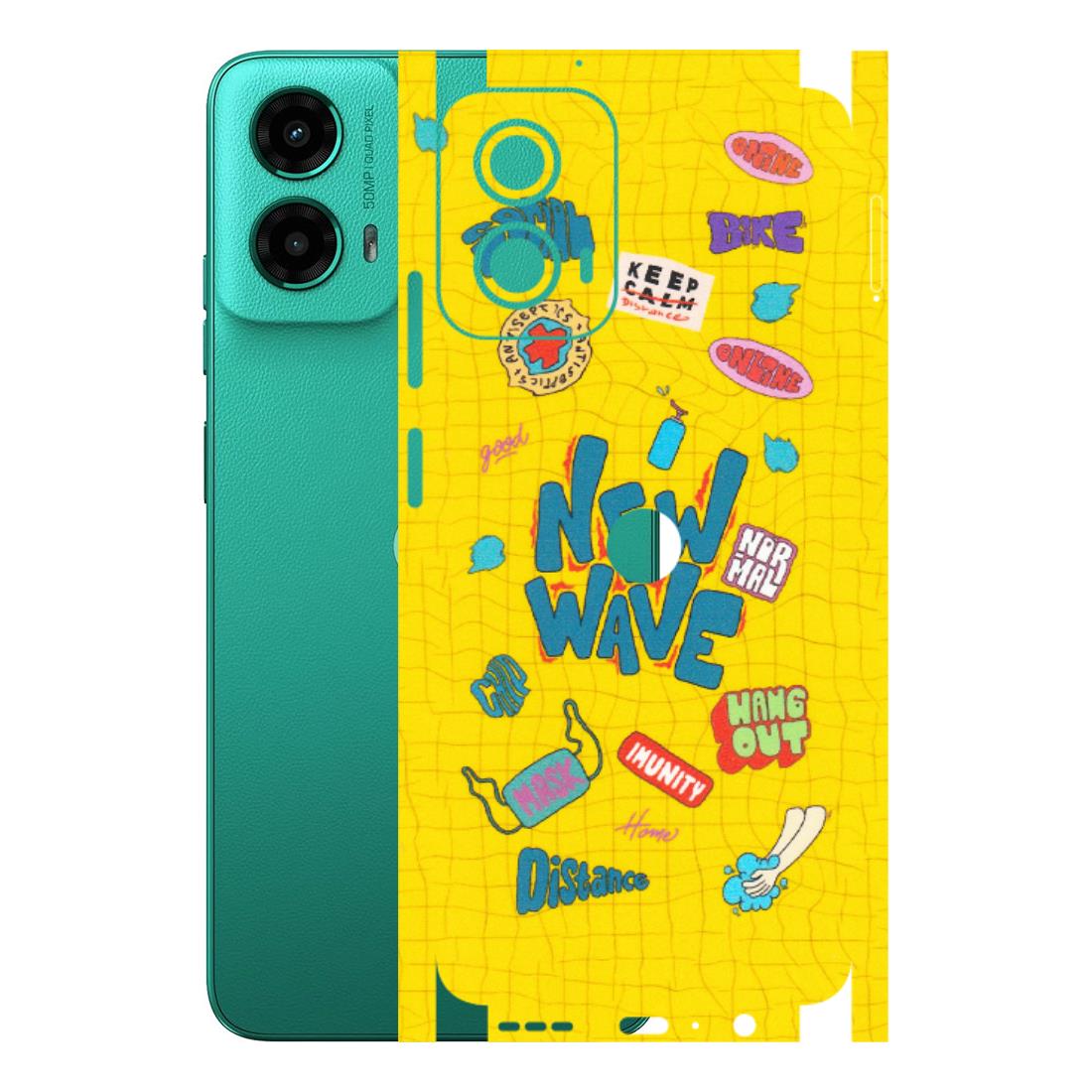 Motorola Phone Skins (All Models) - New Wave Life - Matte Finish (M-17) Motorola Moto G45 (5G)