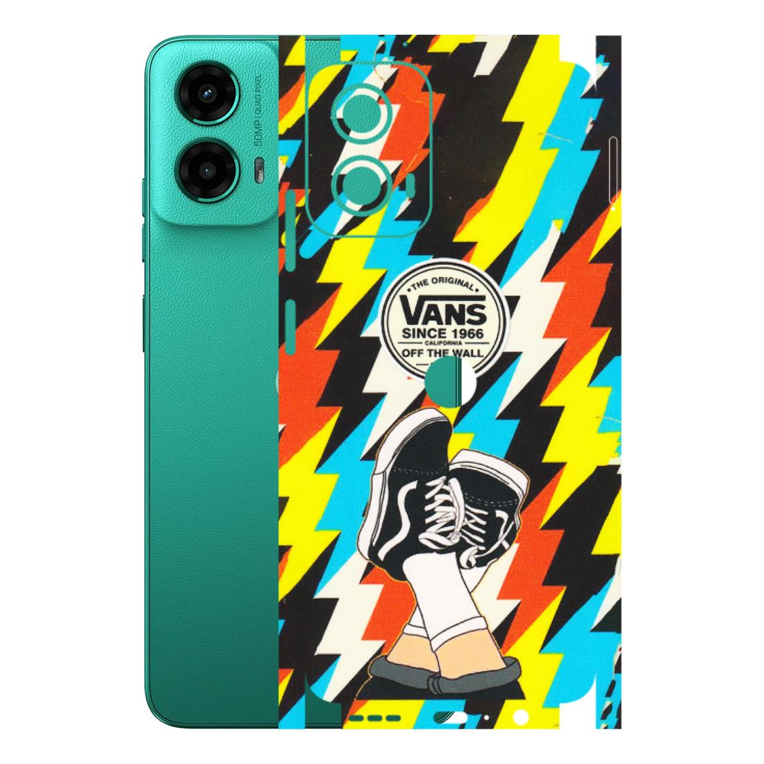 Motorola Phone Skins (All Models) - The Original Vans - Matte Finish (M-78) Motorola Moto G45 (5G)