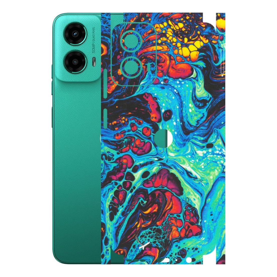 Motorola Phone Skins (All Models) - Majestic Galactic Marbel - Matte Finish (M-85) Motorola Moto G45 (5G)