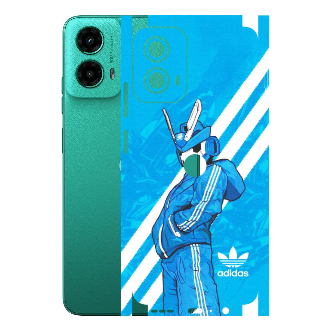 Motorola Phone Skins (All Models) - Battle of Adidas - Matte Finish (M-98) Motorola Moto G45 (5G)