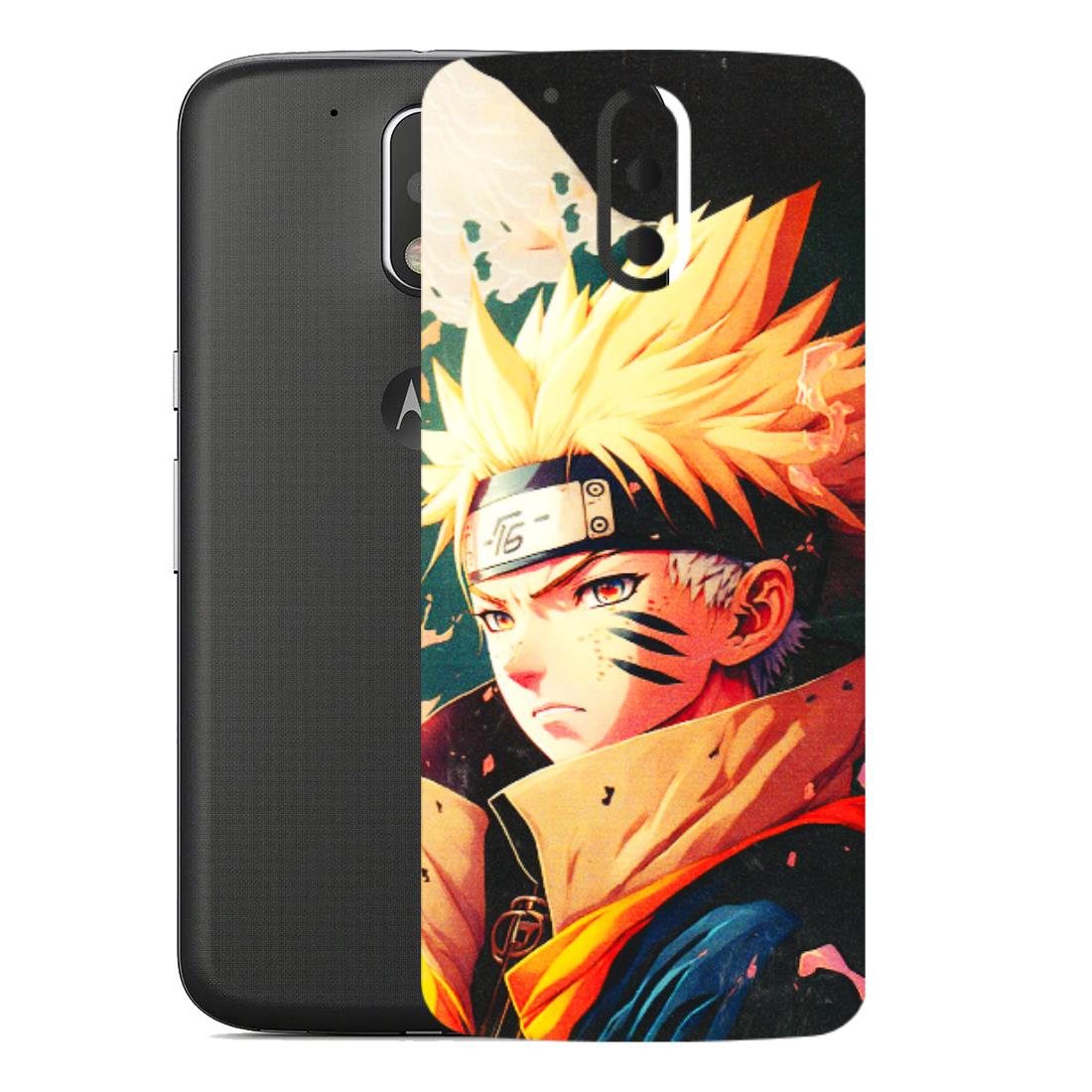 Motorola Phone Skins (All Models) - New Naruto - 3D Embossed Finish (L-148) Motorola Moto G4
