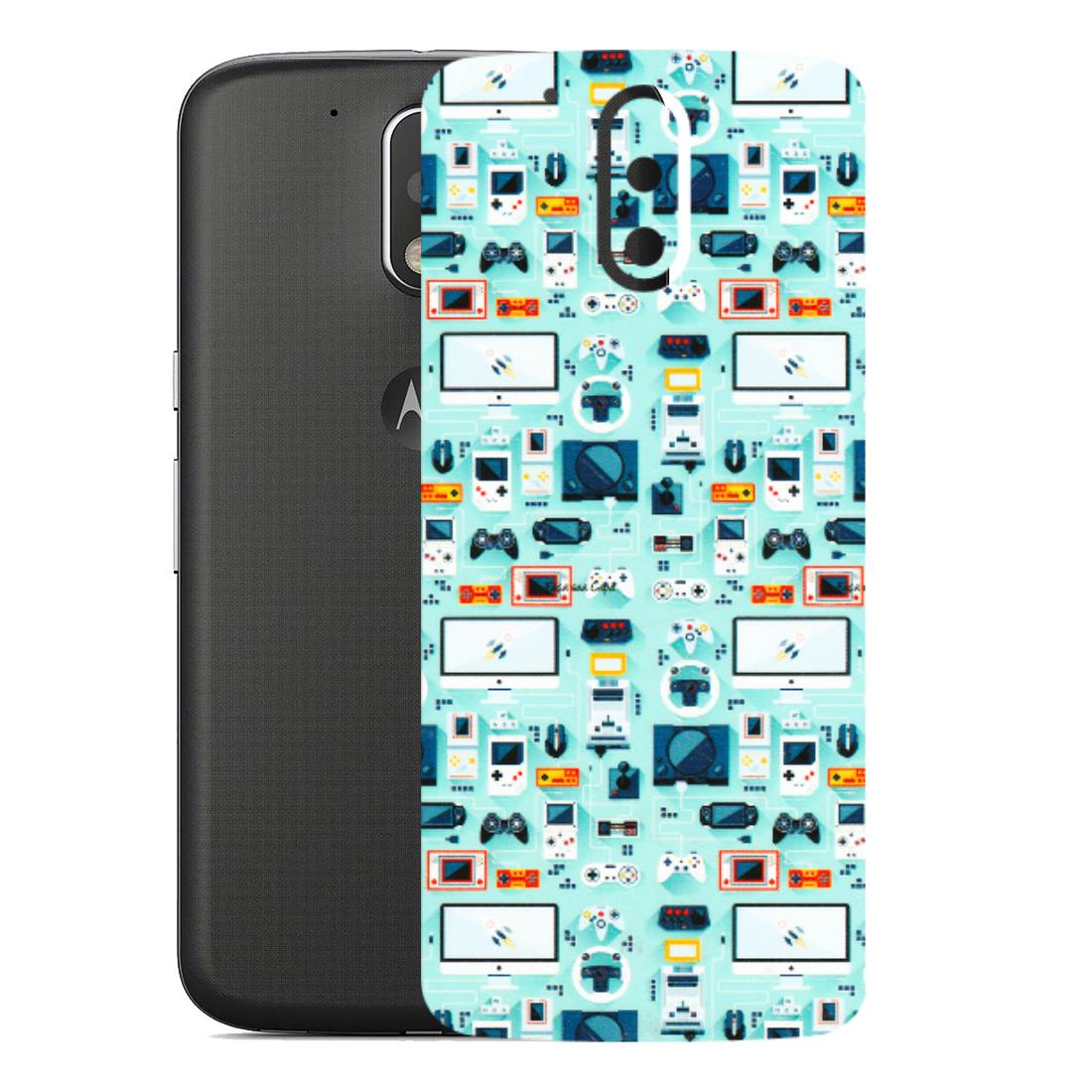 Motorola Phone Skins (All Models) - Gadgets Doodle - 3D Embossed Finish (L-184) Motorola Moto G4