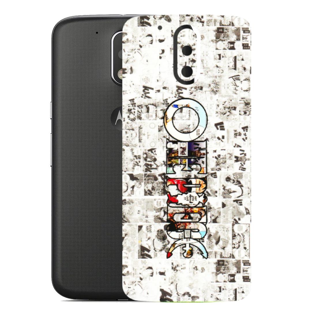 Motorola Phone Skins (All Models) - One Piece Manga - 3D Embossed Finish (L-26) Motorola Moto G4