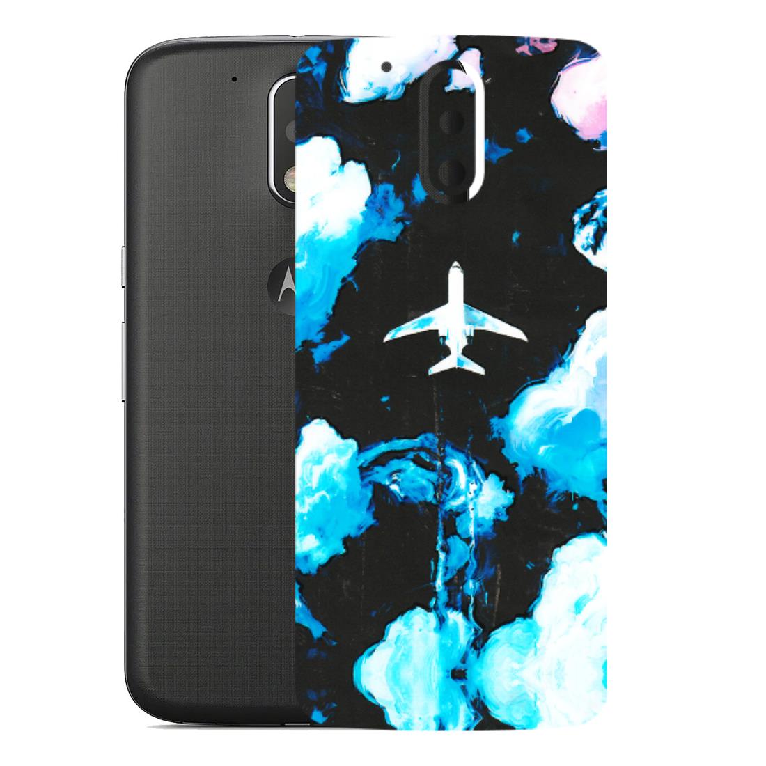 Motorola Phone Skins (All Models) - Travel In Airline - 3D Embossed Finish (L-264) Motorola Moto G4