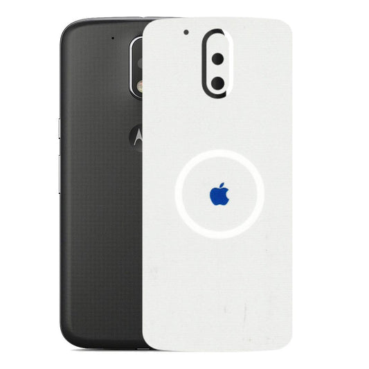 Motorola Phone Skins (All Models) - iPhone Magsafe Logo - 3D Embossed Finish (L-320) Motorola Moto G4