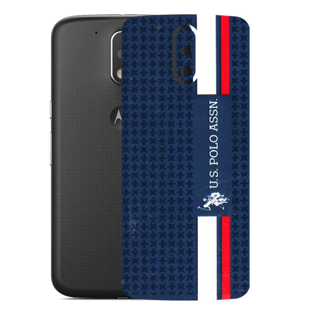 Motorola Phone Skins (All Models) - US POLO Designer Brand - 3D Embossed Finish (L-65) Motorola Moto G4