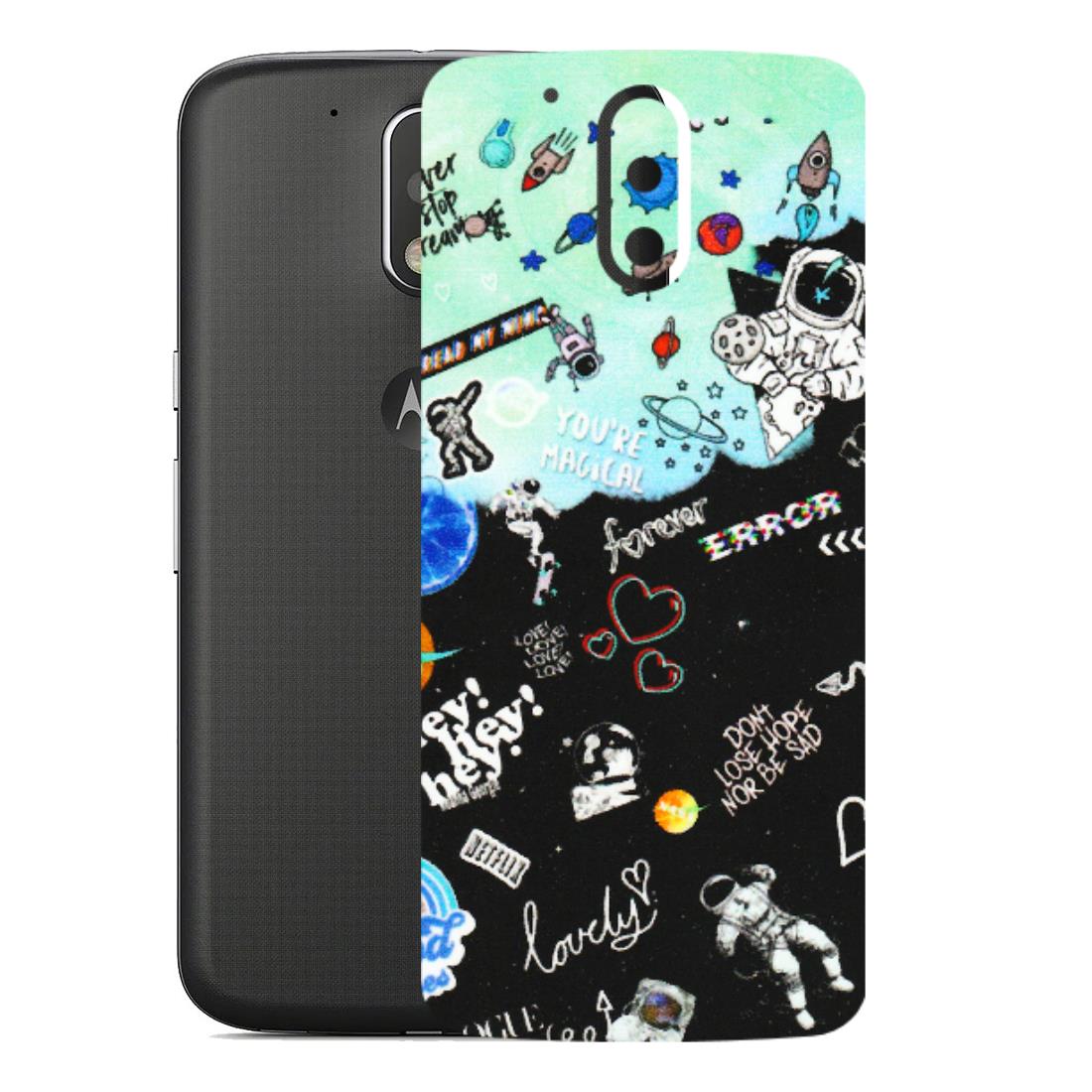 Motorola Phone Skins (All Models) - Living In A Space Dream - Matte Finish (M-46) Motorola Moto G4