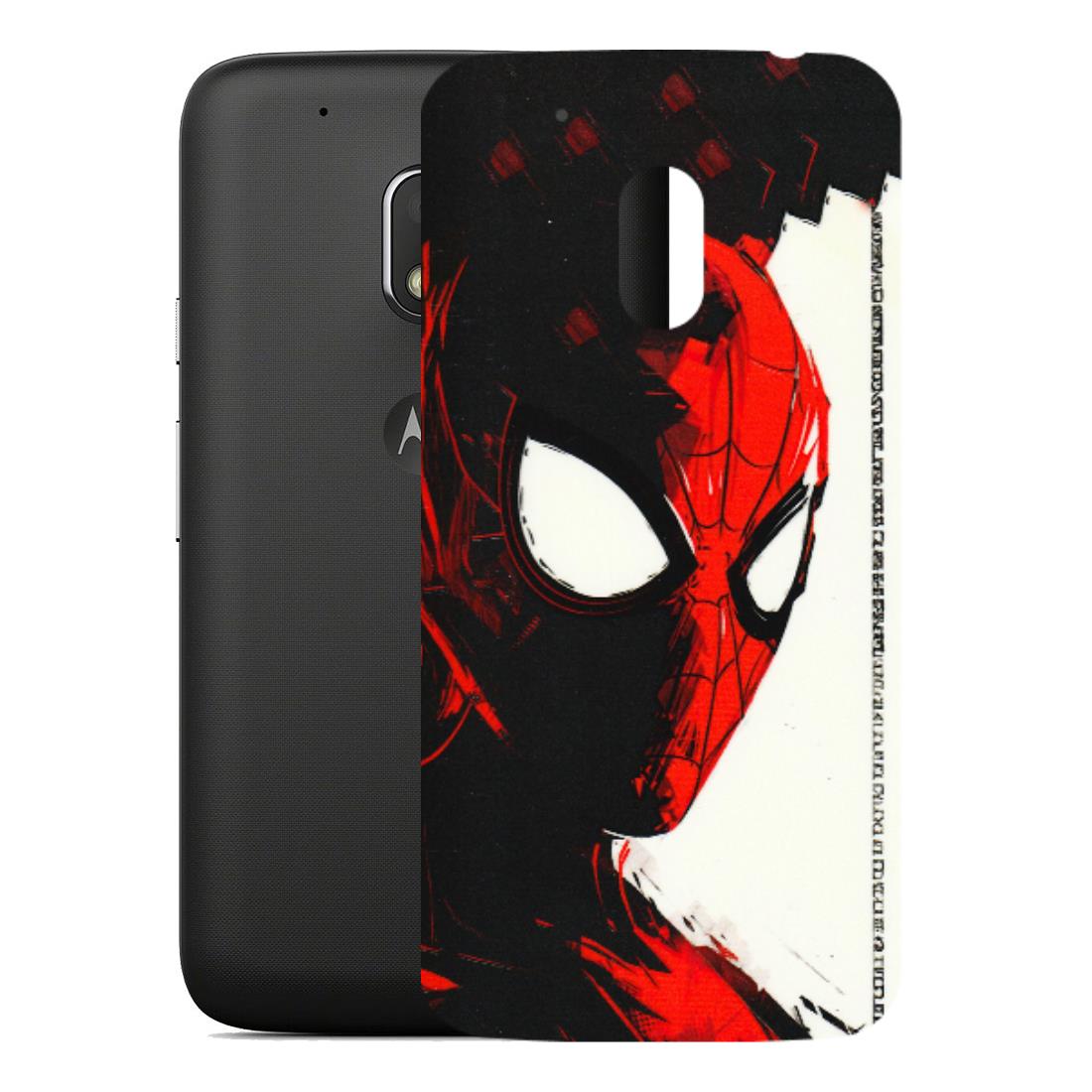 Motorola Phone Skins (All Models) - Spiderman Killer Face - 3D Embossed Finish (L-17) Motorola Moto G4 Play