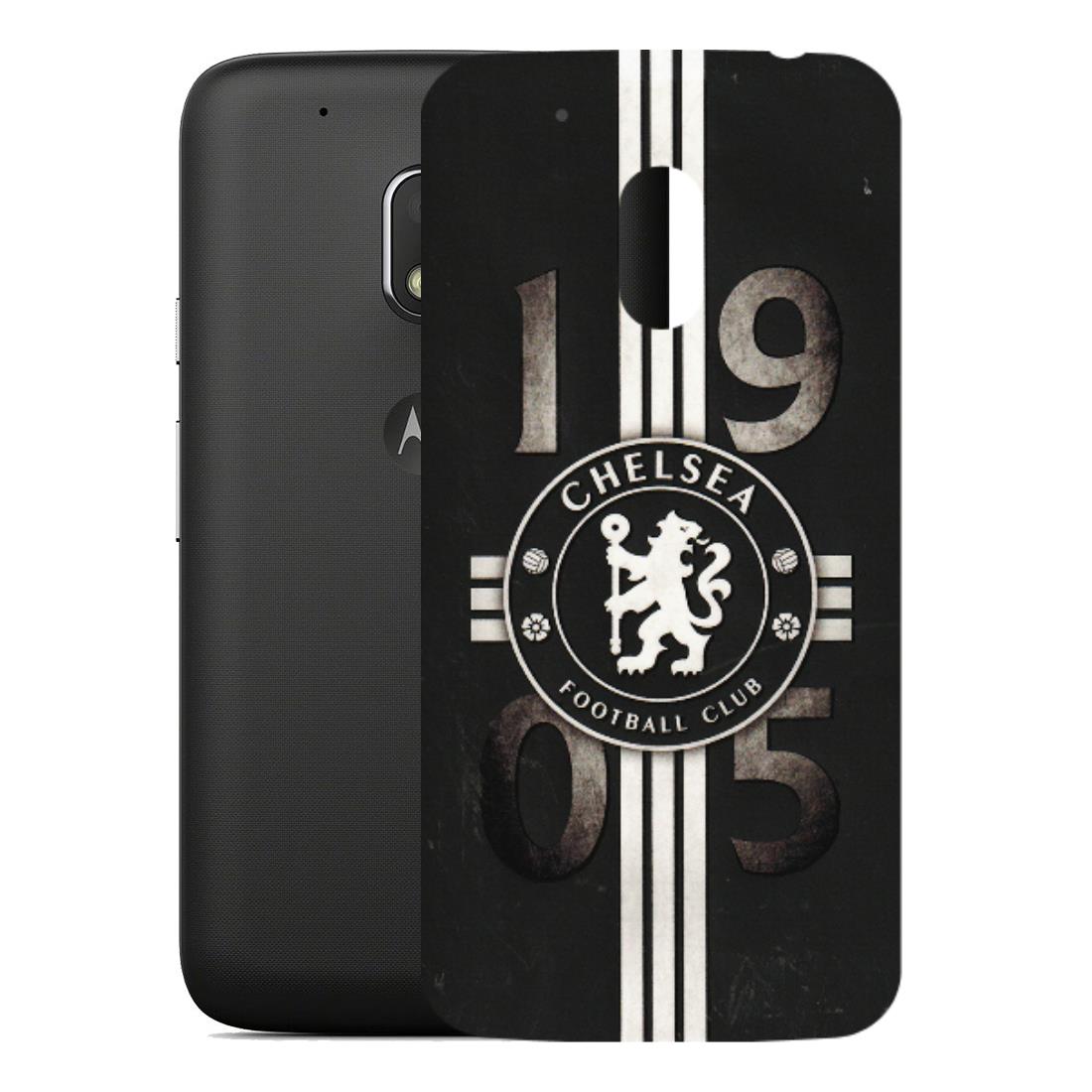 Motorola Phone Skins (All Models) - Chelsea Fan Club - 3D Embossed Finish (L-36) Motorola Moto G4 Play