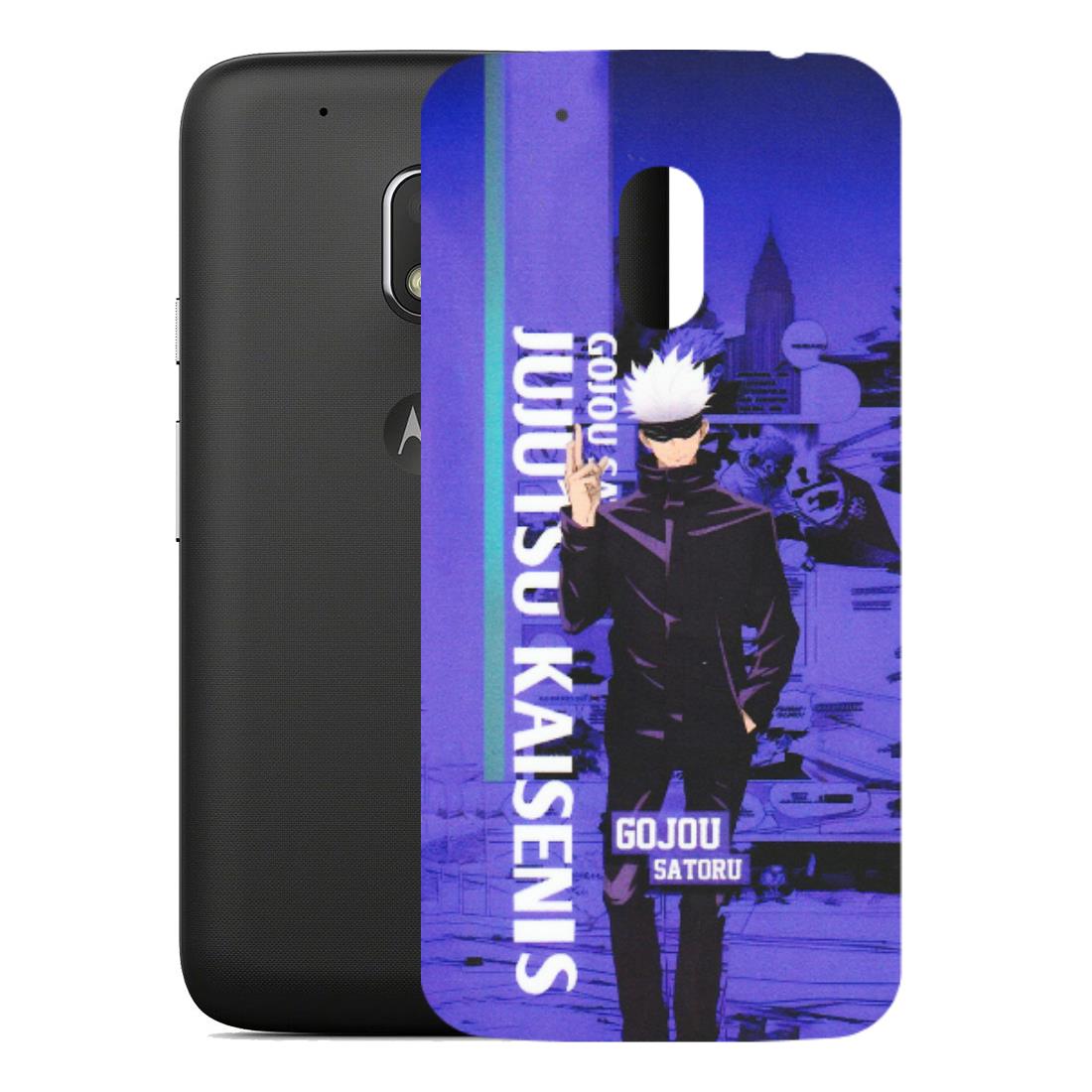 Motorola Phone Skins (All Models) - Jujutsu Kaisen Gojo - Matte Finish (M-05) Motorola Moto G4 Play
