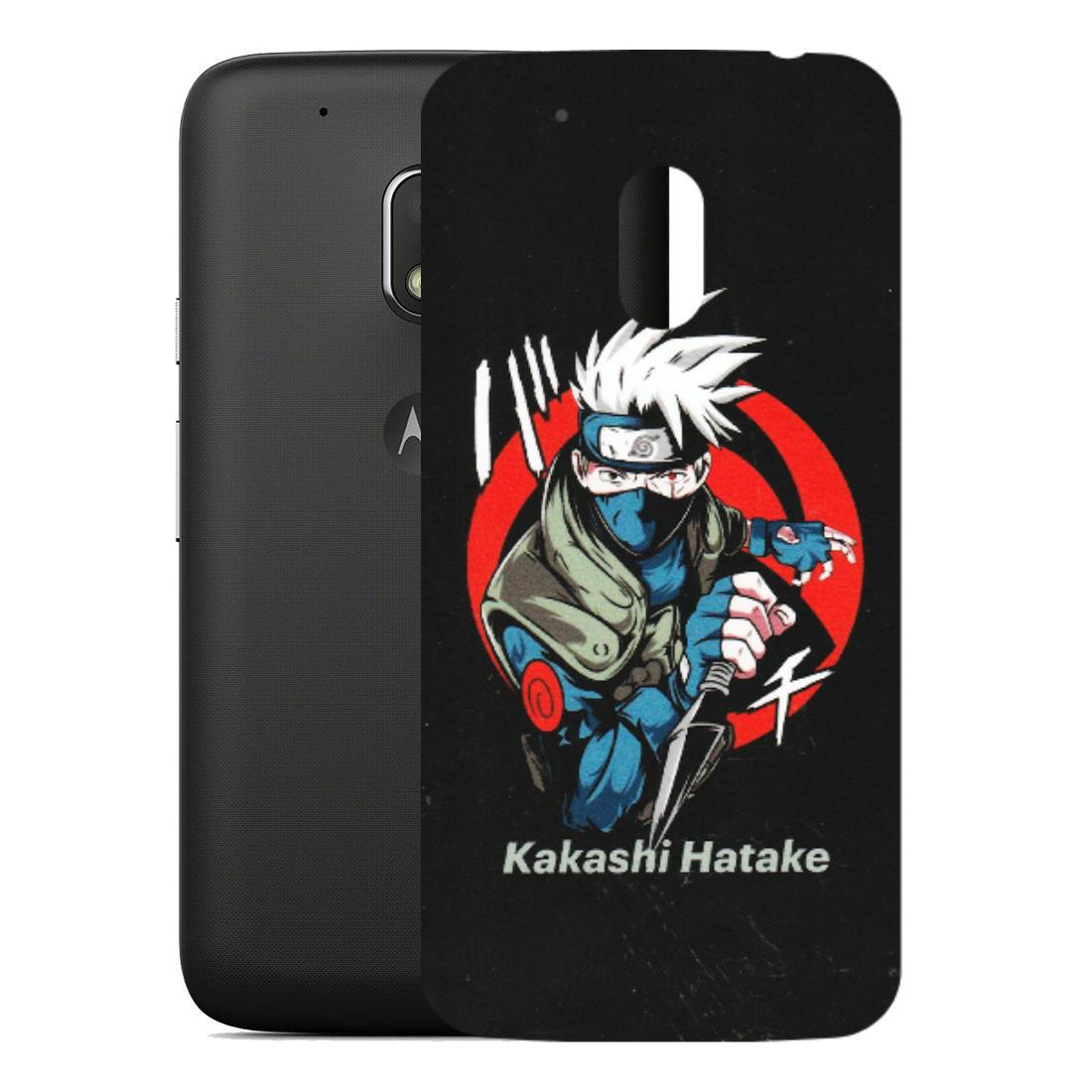 Motorola Phone Skins (All Models) - Naruto Kakashi Hatake Killer - Matte Finish (M-114) Motorola Moto G4 Play