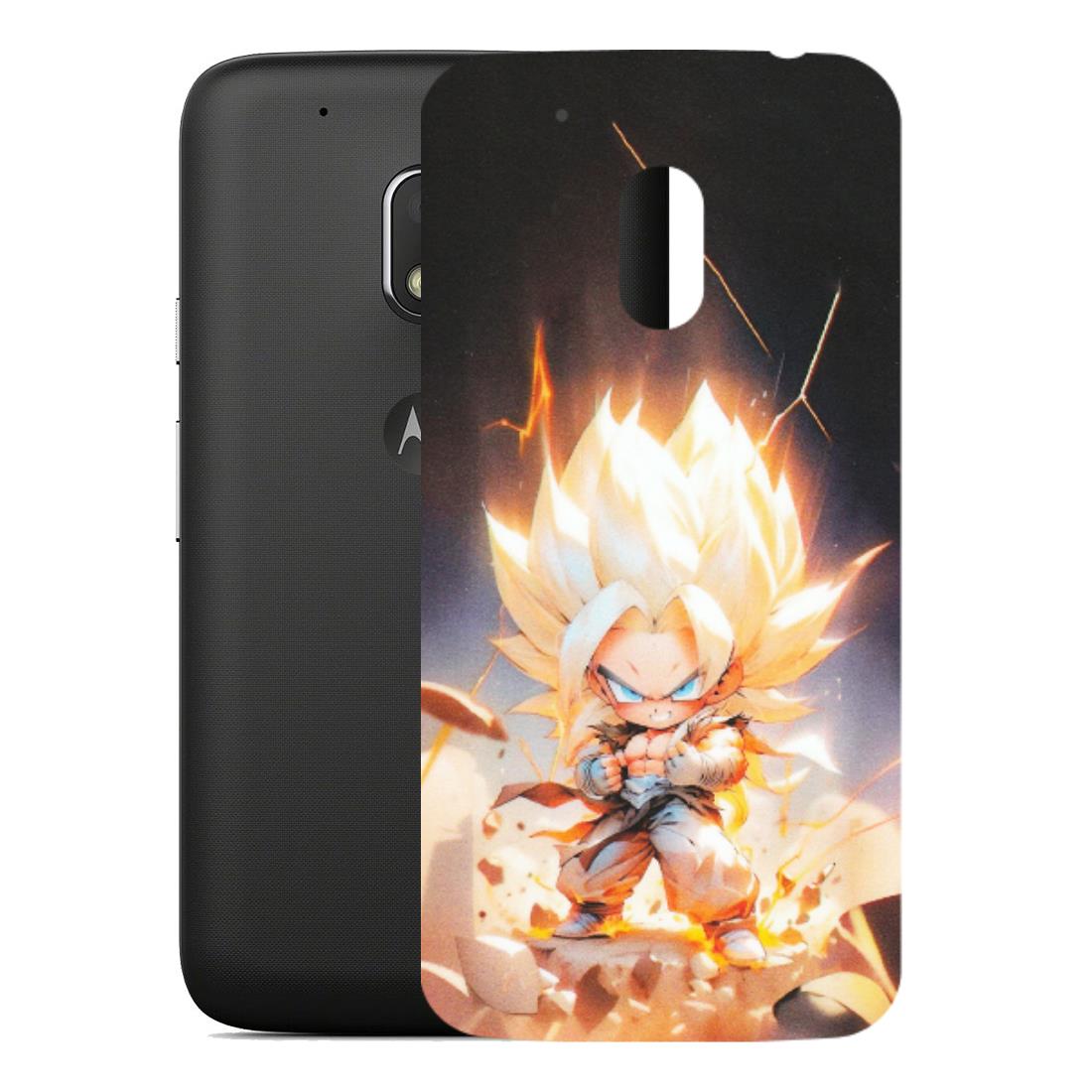 Motorola Phone Skins (All Models) - Goku Dragon Cute Anime - Matte Finish (M-131) Motorola Moto G4 Play