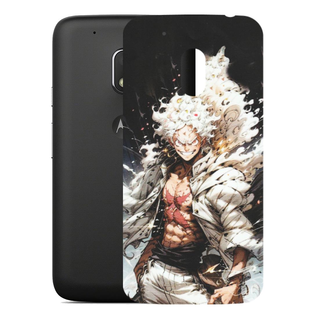 Motorola Phone Skins (All Models) - Anime Angry Classy Character - Matte Finish (M-34) Motorola Moto G4 Play