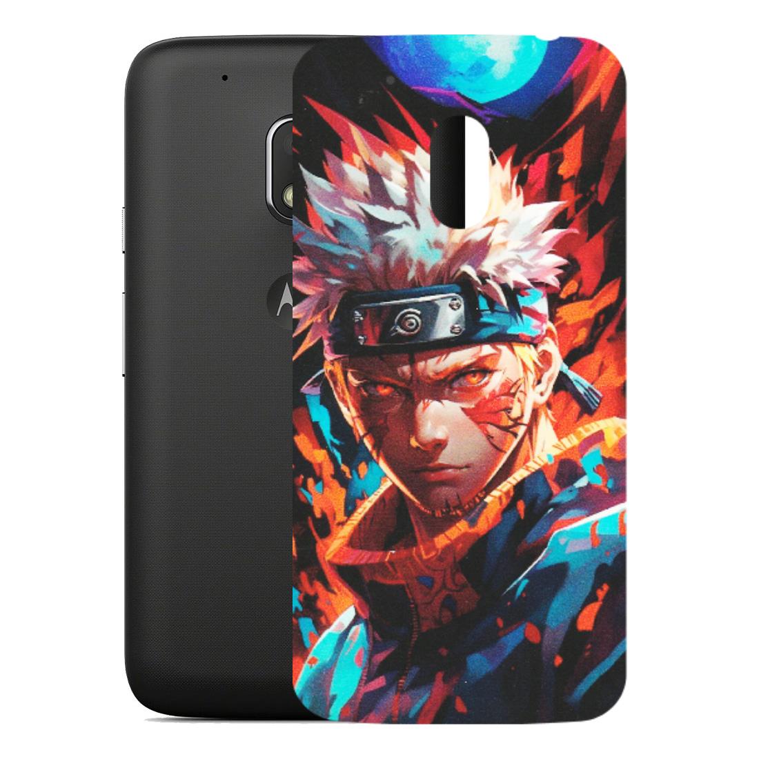 Motorola Phone Skins (All Models) - Anime Ferocious Character - Matte Finish (M-44) Motorola Moto G4 Play