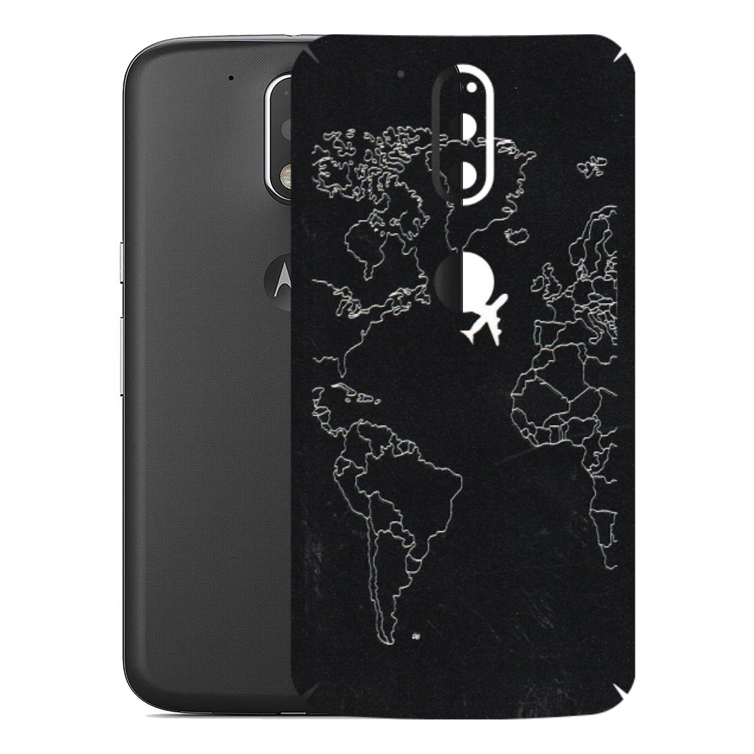 Motorola Phone Skins (All Models) - Never Ending Travel - 3D Embossed Finish (L-79) Motorola Moto G4 Plus