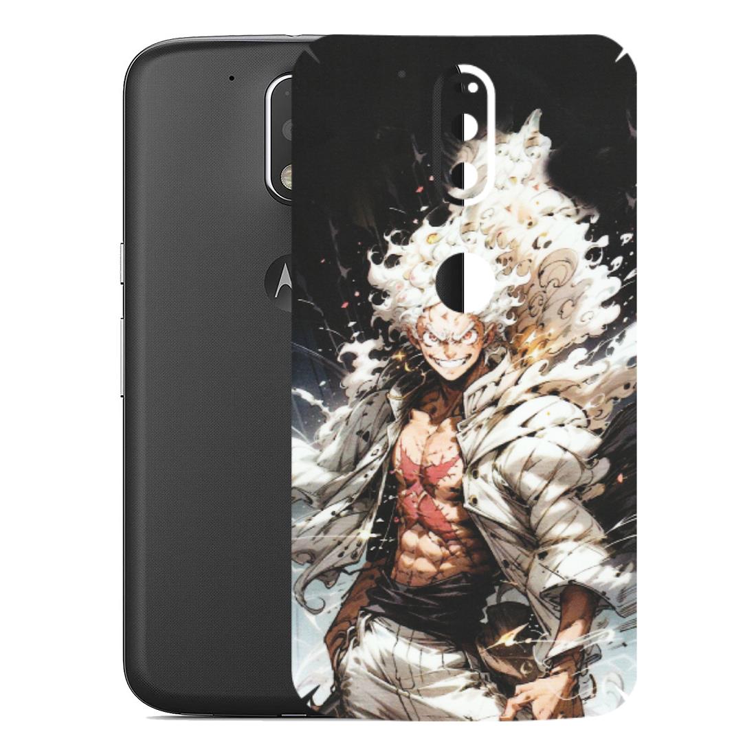 Motorola Phone Skins (All Models) - Anime Angry Classy Character - Matte Finish (M-34) Motorola Moto G4 Plus