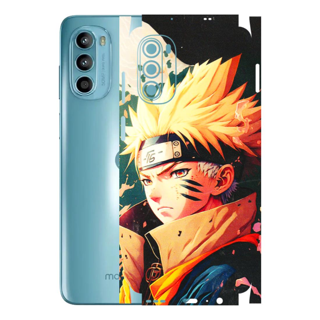 Motorola Phone Skins (All Models) - New Naruto - 3D Embossed Finish (L-148) Motorola Moto G52