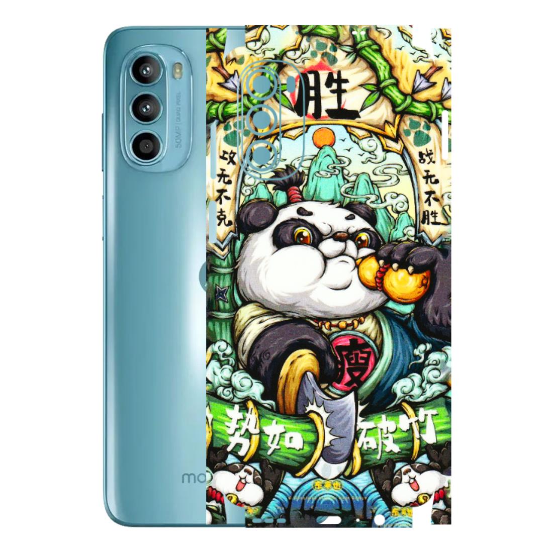 Motorola Phone Skins (All Models) - Royal Rich Panda - 3D Embossed Finish (L-170) Motorola Moto G52