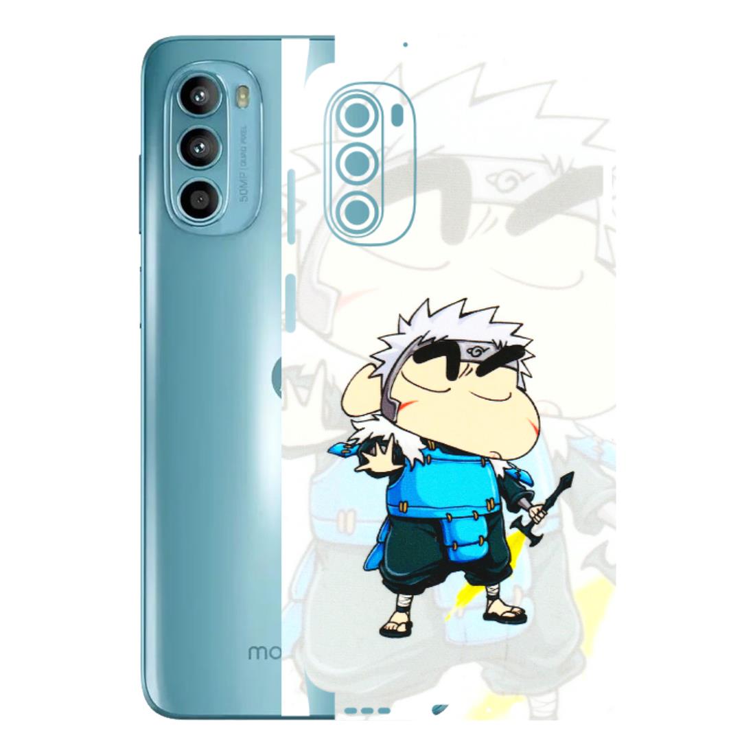 Motorola Phone Skins (All Models) - Angry Young Shinchan - 3D Embossed Finish (L-226) Motorola Moto G52