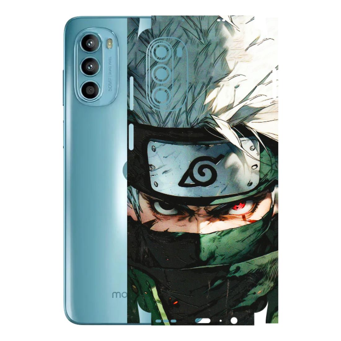Motorola Phone Skins (All Models) - Kakashi Red Eye Focus - 3D Embossed Finish (L-227) Motorola Moto G52