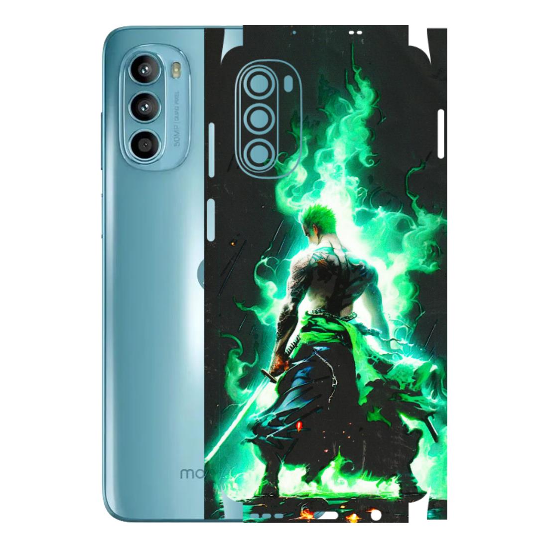 Motorola Phone Skins (All Models) - Zoro Sword - 3D Embossed Finish (L-241) Motorola Moto G52