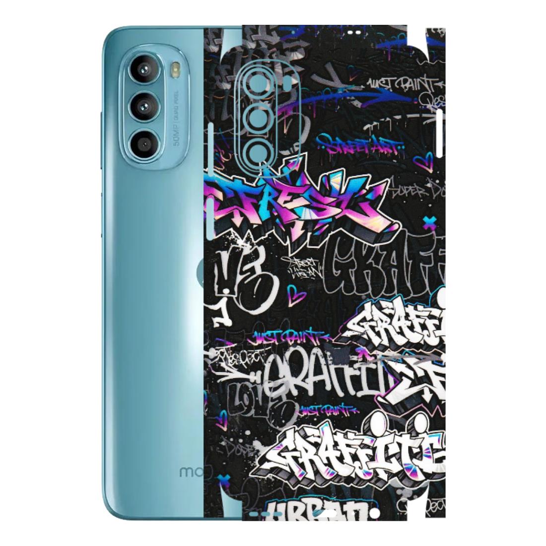 Motorola Phone Skins (All Models) - Graffiti Killer - 3D Embossed Finish (L-274) Motorola Moto G52