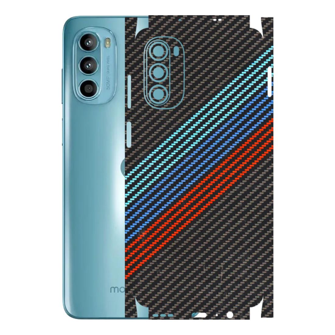 Motorola Phone Skins (All Models) - Carbon BM - 3D Embossed Finish (L-302) Motorola Moto G52