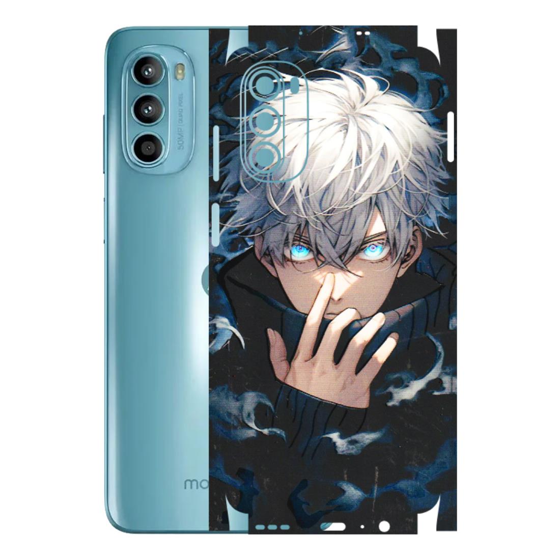 Motorola Phone Skins (All Models) - New Jujutsu Kaisen Anime - 3D Embossed Finish (L-313) Motorola Moto G52