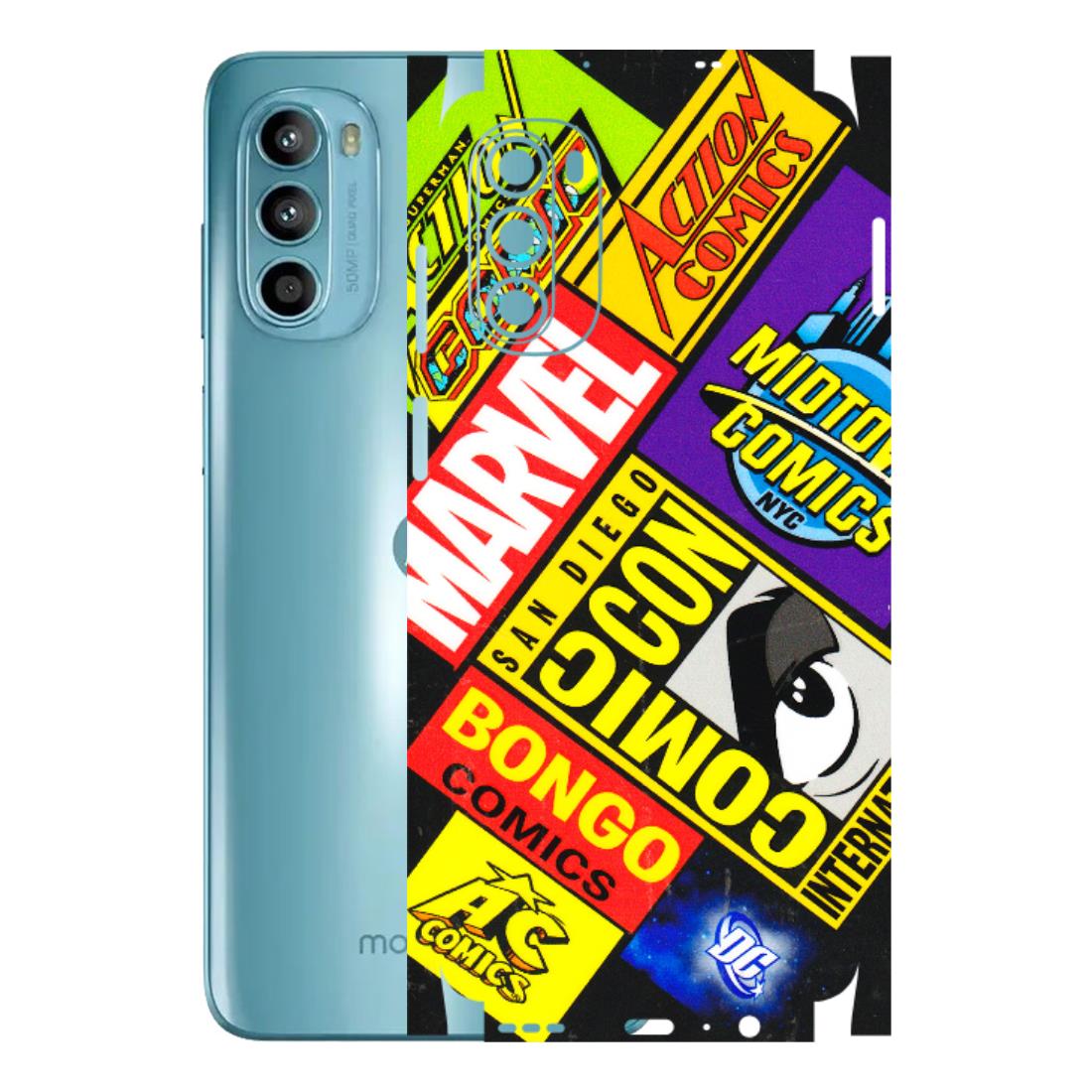 Motorola Phone Skins (All Models) - Bongo Comic Con - 3D Embossed Finish (L-325) Motorola Moto G52