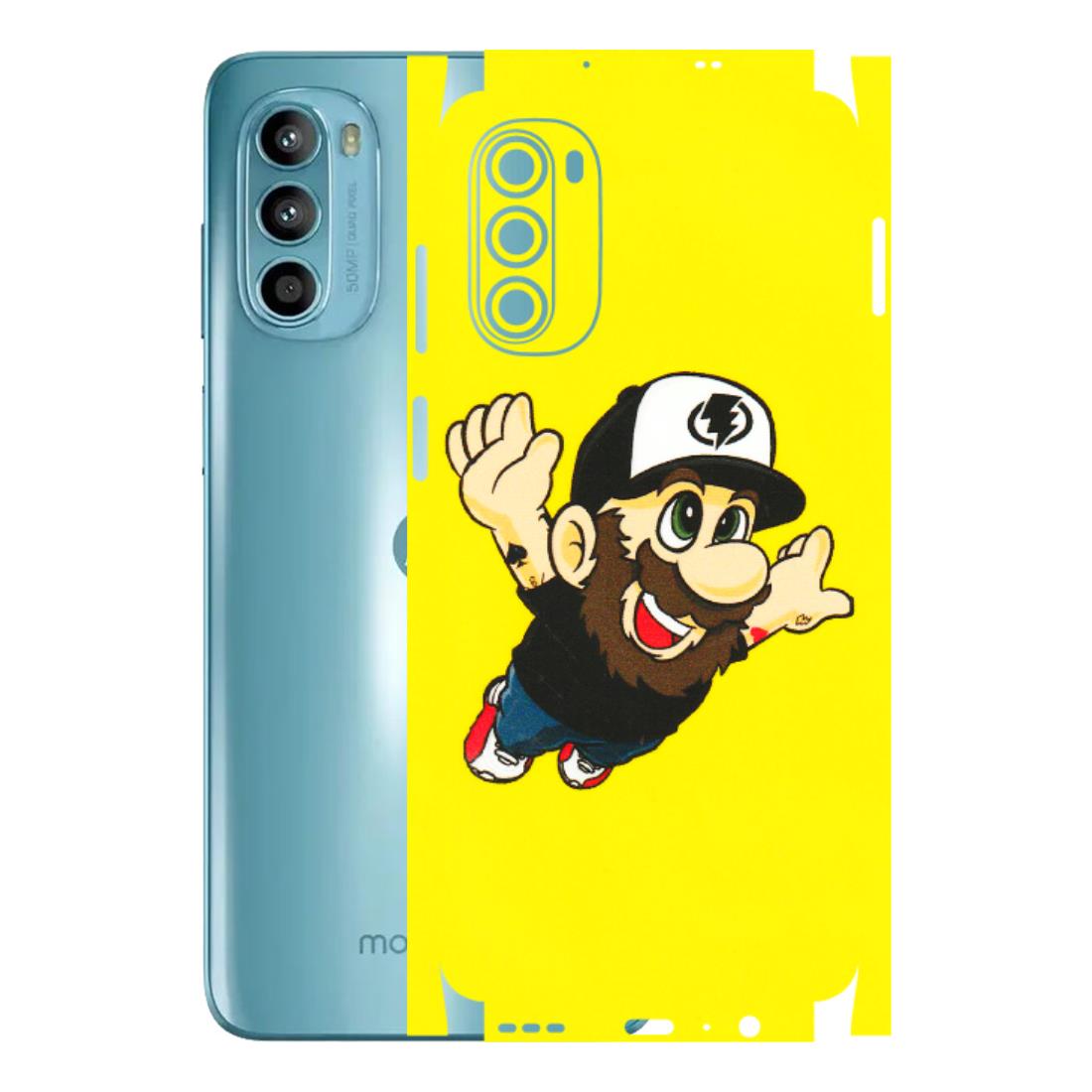 Motorola Phone Skins (All Models) - Flying Beardo - 3D Embossed Finish (L-60) Motorola Moto G52