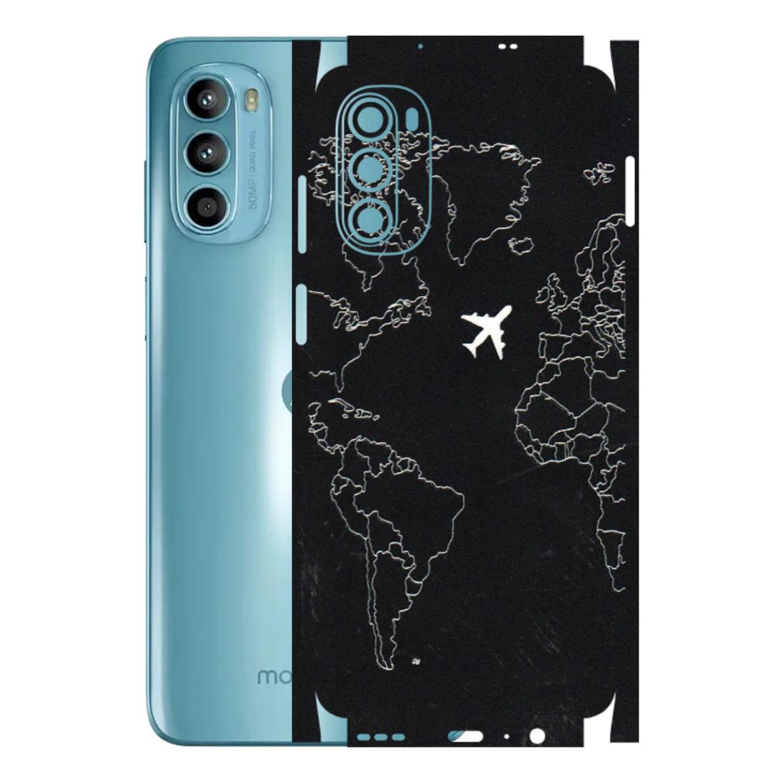 Motorola Phone Skins (All Models) - Never Ending Travel - 3D Embossed Finish (L-79) Motorola Moto G52
