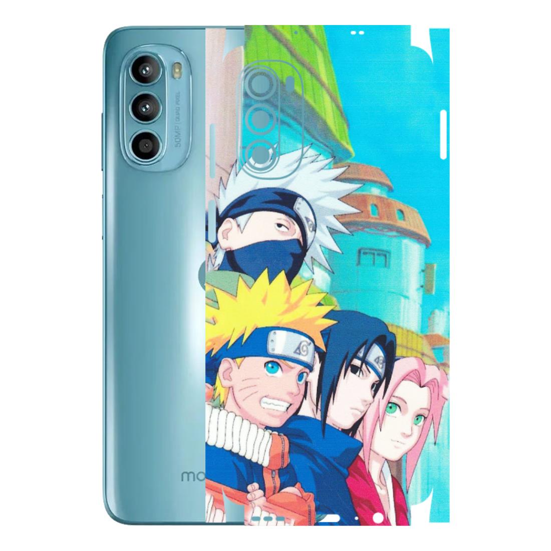 Motorola Phone Skins (All Models) - Team Minato And Kakashi - Matte Finish (M-101) Motorola Moto G52