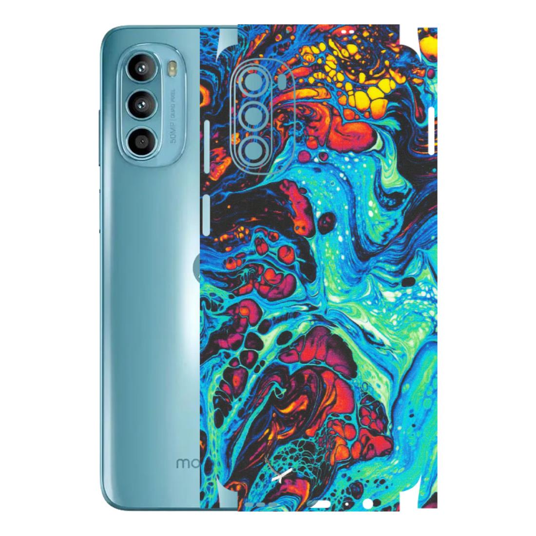 Motorola Phone Skins (All Models) - Majestic Galactic Marbel - Matte Finish (M-85) Motorola Moto G52