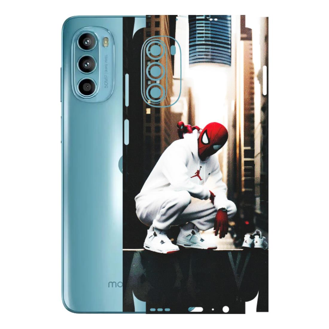 Motorola Phone Skins (All Models) - Sportsman Spider Man - Matte Finish (M-94) Motorola Moto G52