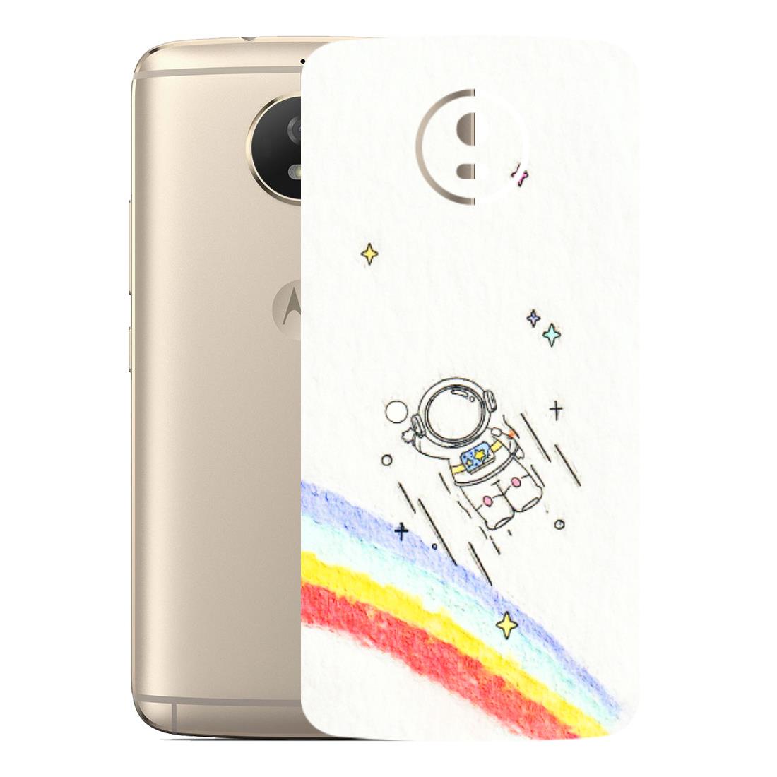 Motorola Phone Skins (All Models) - Milkyway Astronaut - 3D Embossed Finish (L-110) Motorola Moto G5S