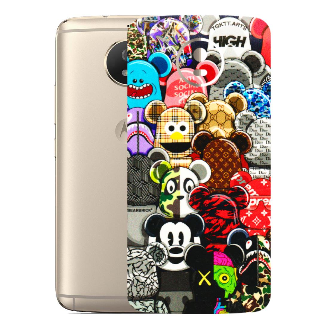 Motorola Phone Skins (All Models) - More Mickey Mouses - 3D Embossed Finish (L-118) Motorola Moto G5S