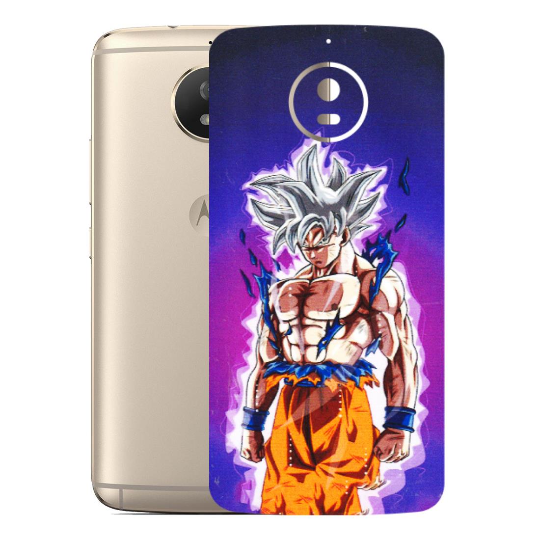 Motorola Phone Skins (All Models) - Goku Purple Anime - 3D Embossed Finish (L-147) Motorola Moto G5S