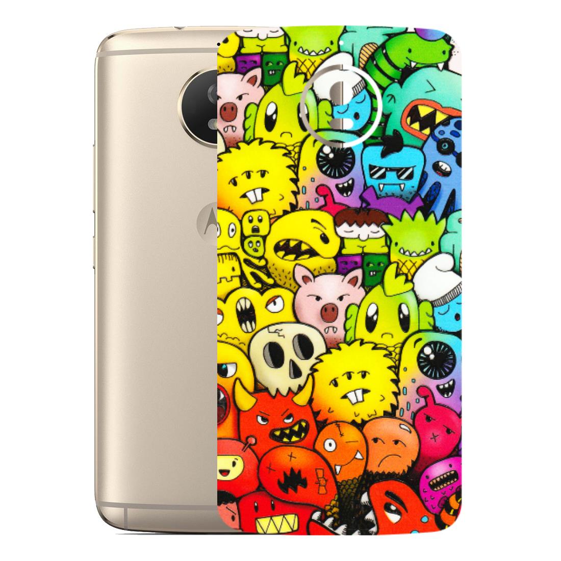Motorola Phone Skins (All Models) - Angry Funkies - 3D Embossed Finish (L-169) Motorola Moto G5S