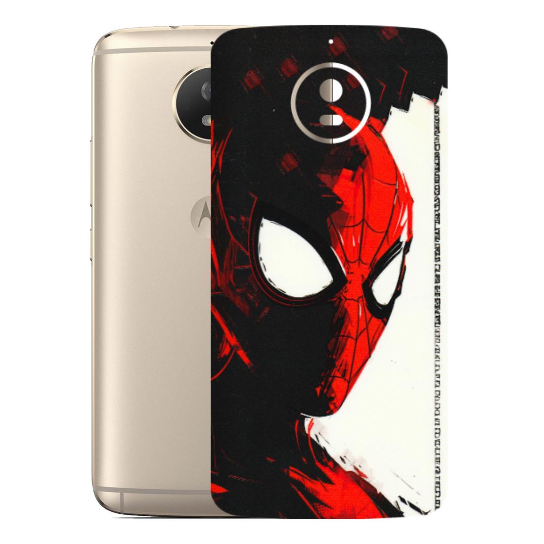Motorola Phone Skins (All Models) - Spiderman Killer Face - 3D Embossed Finish (L-17) Motorola Moto G5S