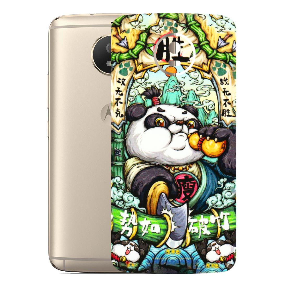 Motorola Phone Skins (All Models) - Royal Rich Panda - 3D Embossed Finish (L-170) Motorola Moto G5S