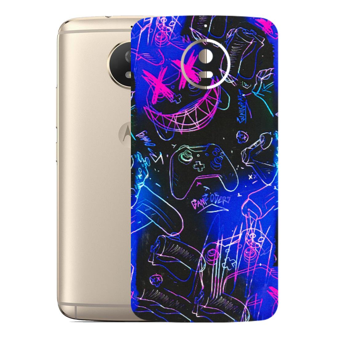 Motorola Phone Skins (All Models) - Gamers Paradise - 3D Embossed Finish (L-258) Motorola Moto G5S