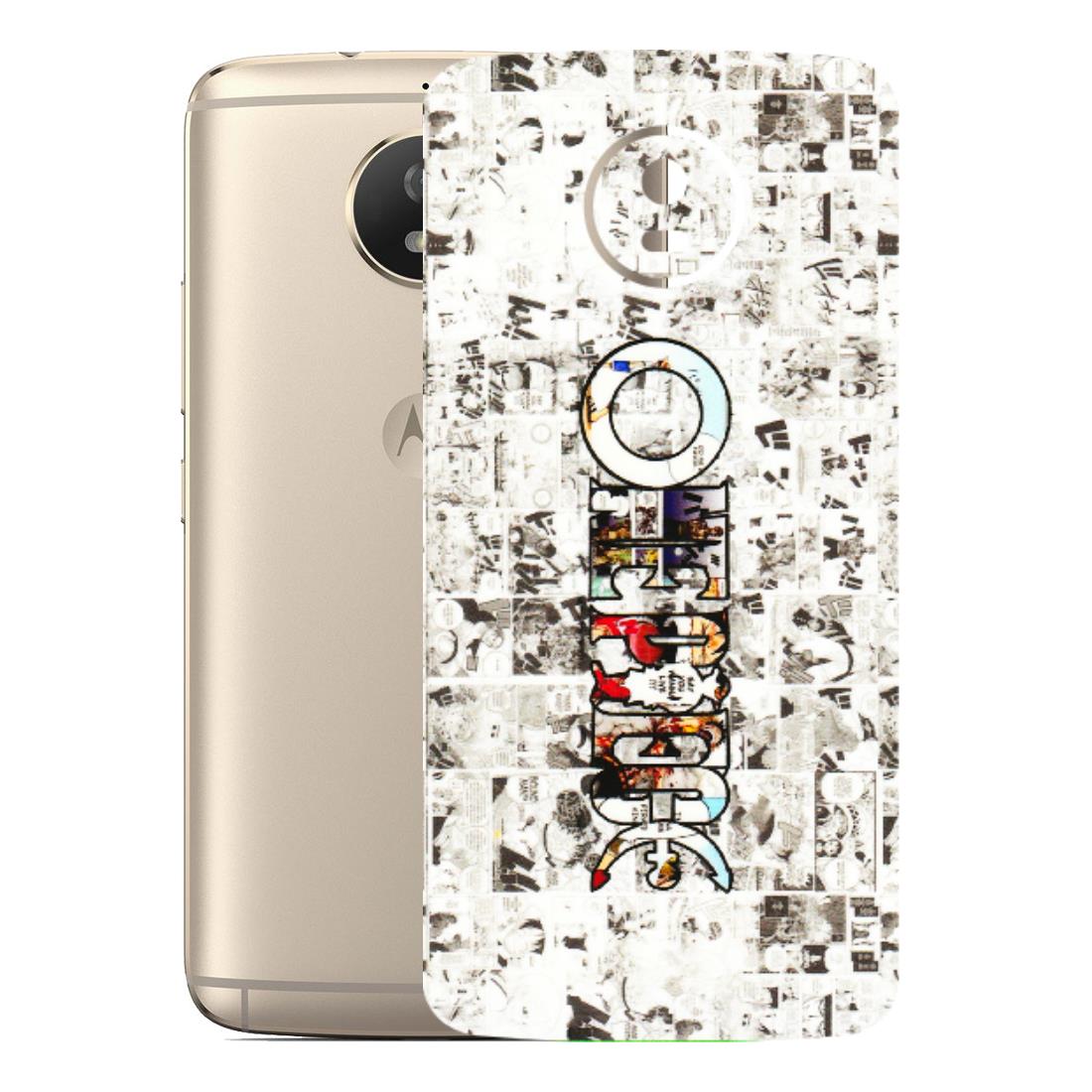 Motorola Phone Skins (All Models) - One Piece Manga - 3D Embossed Finish (L-26) Motorola Moto G5S