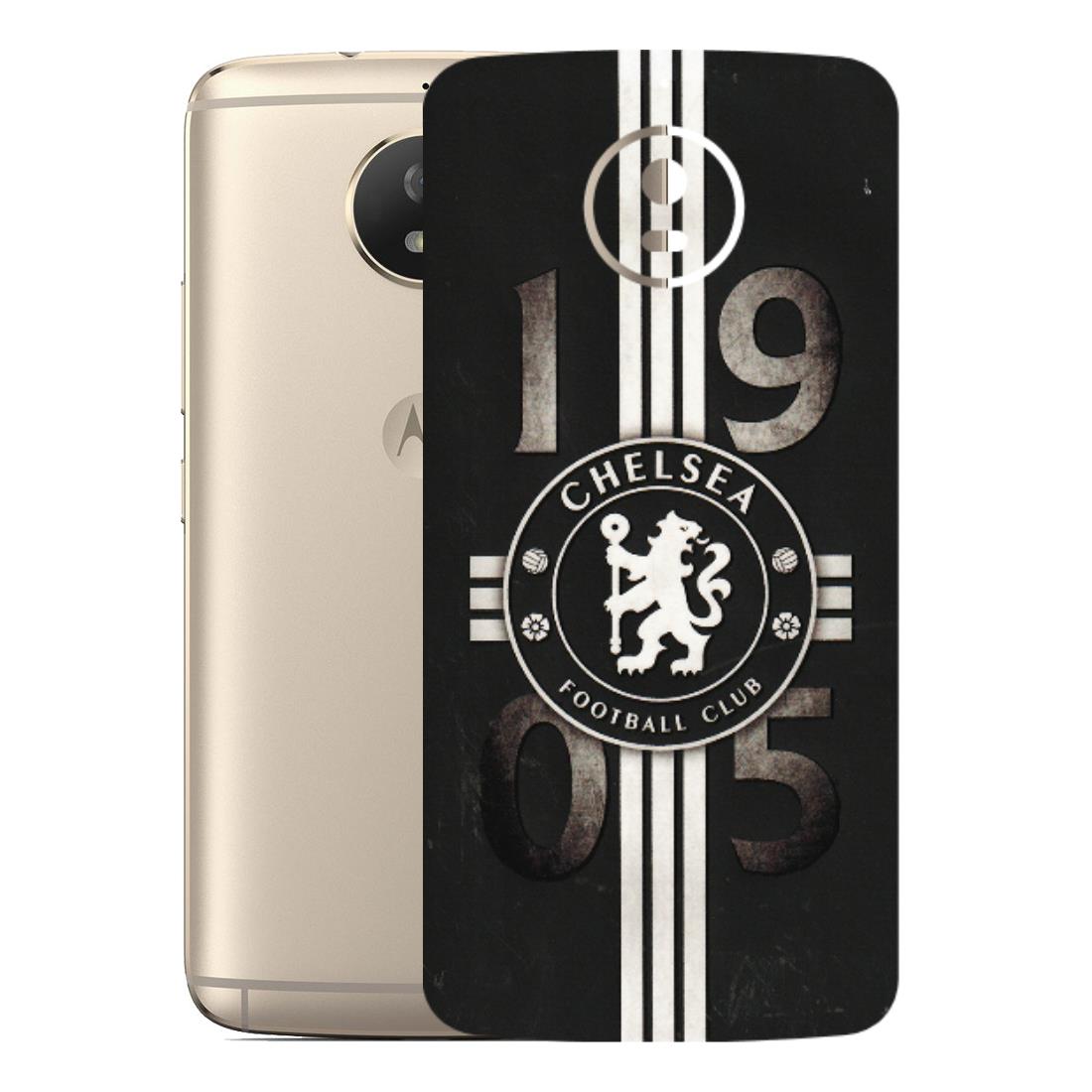 Motorola Phone Skins (All Models) - Chelsea Fan Club - 3D Embossed Finish (L-36) Motorola Moto G5S