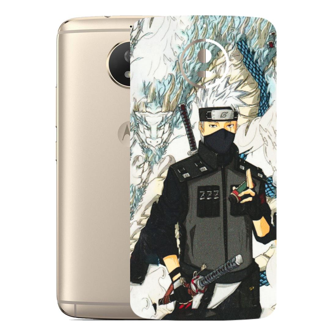 Motorola Phone Skins (All Models) - Kakashi Hatake Naruto Anime - 3D Embossed Finish (L-46) Motorola Moto G5S