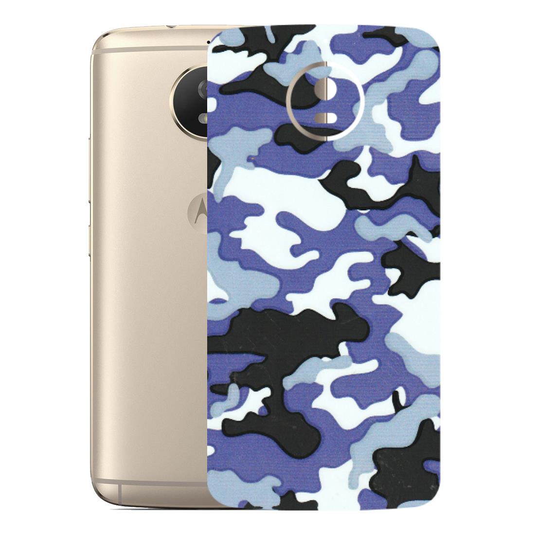 Motorola Phone Skins (All Models) - Powerfull Military Camoflauge - 3D Embossed Finish (L-49) Motorola Moto G5S
