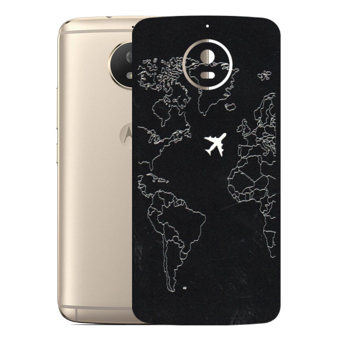 Motorola Phone Skins (All Models) - Never Ending Travel - 3D Embossed Finish (L-79) Motorola Moto G5S