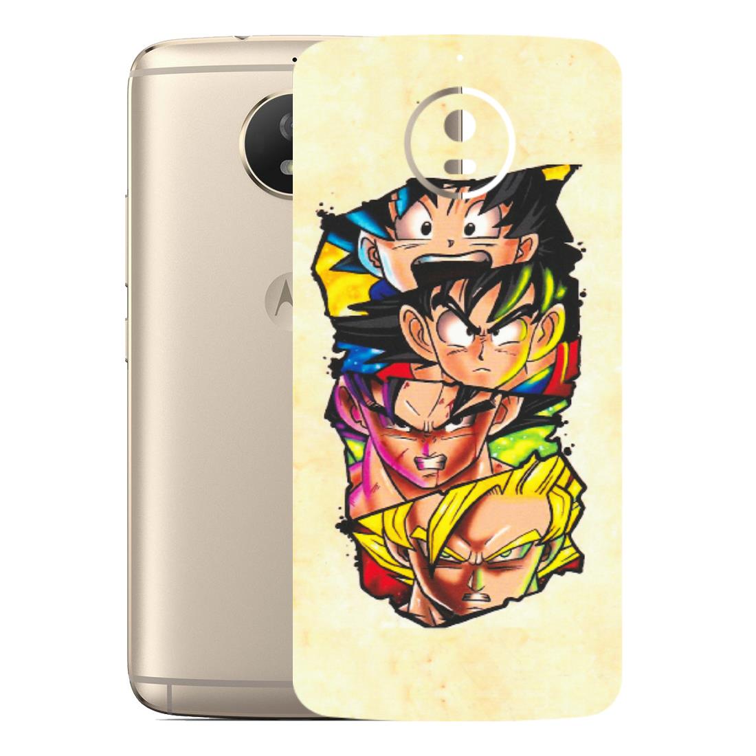 Motorola Phone Skins (All Models) - Angry Multi Anime - Matte Finish (M-113) Motorola Moto G5S