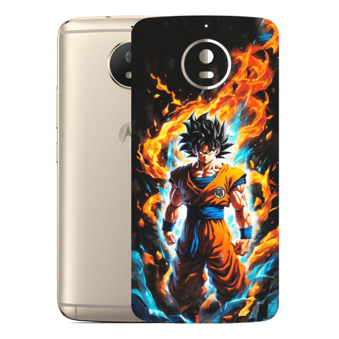 Motorola Phone Skins (All Models) - Goku Transformation Anime - Matte Finish (M-159) Motorola Moto G5S